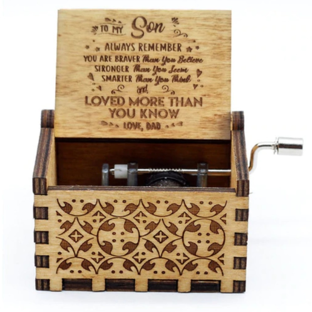NEW Music Box 'To Son from Dad You are my Sunshine